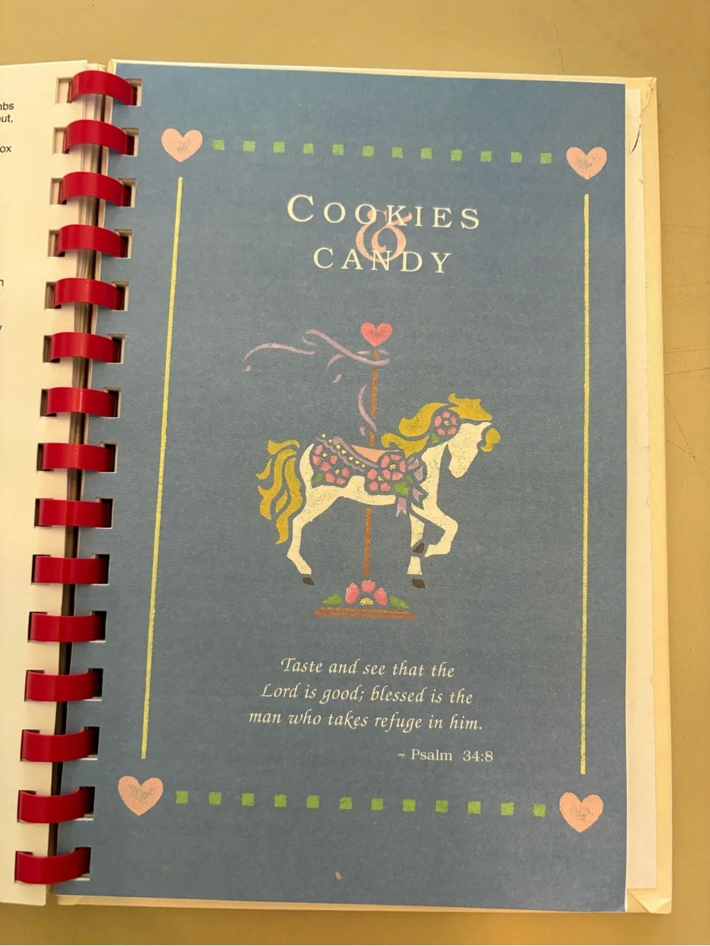 Taste & See St. Mark's EYC Cookbook - White Cover with Red Spiral